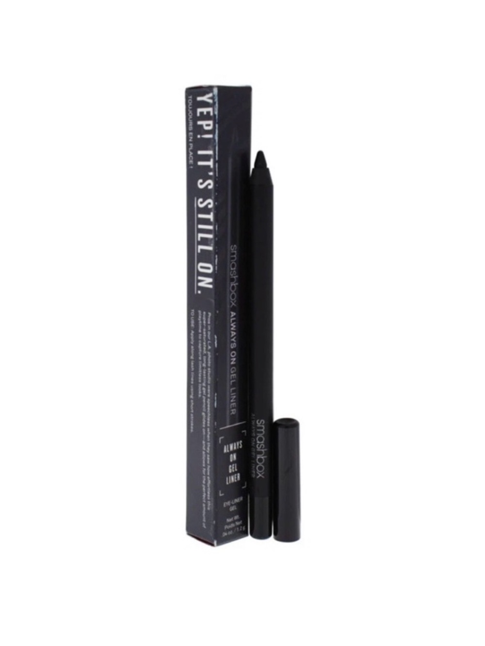 Smashbox Color: Fishnet (black) Always On Gel Liner Full Size 0.04 oz Eyeliner